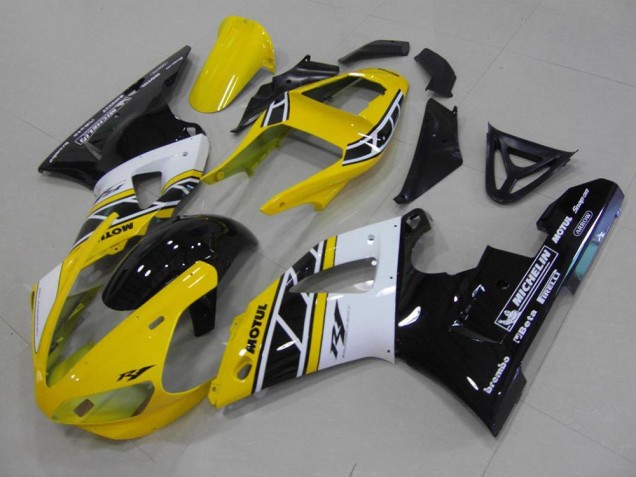 Amarelo Aniversário Carenagem Moto Yamaha R1 2000-2001