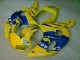 Amarelo Azul Abs Kits Carenagem Moto Yamaha R6 1998-2002 Amarelo Azul Abs Kits Carenagem Moto Yamaha R6 1998-2002