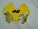 Amarelo Carenagem Moto Honda CBR 600RR 2003-2004 Amarelo Carenagem Moto Honda CBR 600RR 2003-2004