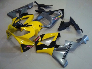 Amarelo Prata Carenagem Moto Honda CBR 900RR 929 2000-2001