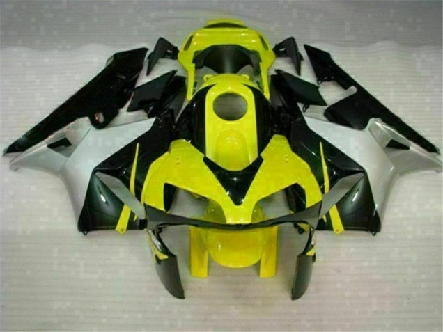 Amarelo Preto Carenagem Moto Honda CBR 600RR 2003-2004 Amarelo Preto Carenagem Moto Honda CBR 600RR 2003-2004