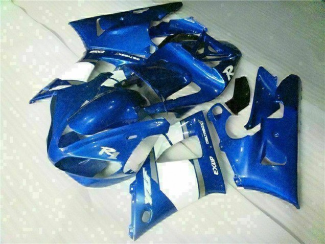 Azul Abs Carenagem Moto Yamaha R1 2000-2001 Azul Abs Carenagem Moto Yamaha R1 2000-2001