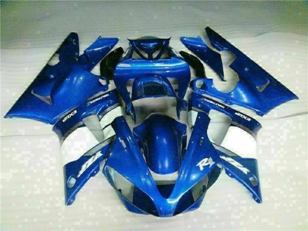 Azul Abs Carenagem Moto Yamaha R1 2000-2001 Azul Abs Carenagem Moto Yamaha R1 2000-2001