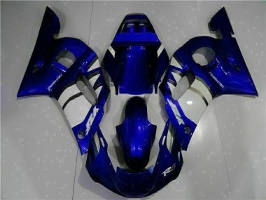 Azul Abs Carenagem Moto Yamaha R6 1998-2002