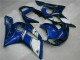 Azul Abs Motocicleta Plástico Yamaha R6 2003-2005 Azul Abs Motocicleta Plástico Yamaha R6 2003-2005