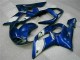 Azul Abs Motocicleta Plástico Yamaha R6 2003-2005 Azul Abs Motocicleta Plástico Yamaha R6 2003-2005