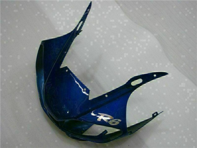 Azul Abs Motocicleta Plástico Yamaha R6 2003-2005 Azul Abs Motocicleta Plástico Yamaha R6 2003-2005