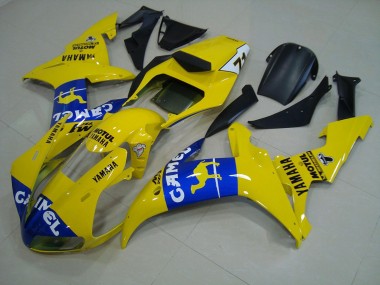 Azul Amarelo Carenagem Moto Yamaha R1 2002-2003