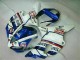 Azul Branco Abs Motocicleta Plástico Yamaha R1 2000-2001 Azul Branco Abs Motocicleta Plástico Yamaha R1 2000-2001