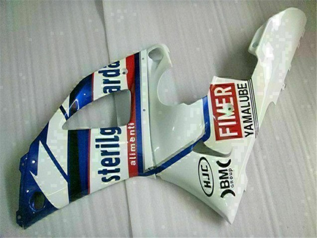Azul Branco Abs Motocicleta Plástico Yamaha R1 2000-2001 Azul Branco Abs Motocicleta Plástico Yamaha R1 2000-2001