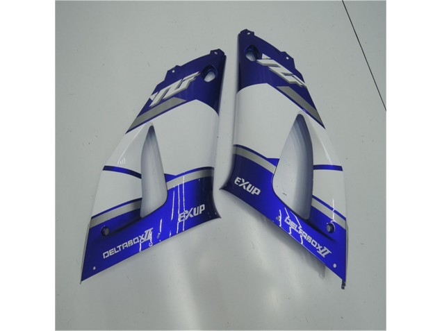 Azul Branco Abs Motocicleta Plásticos Yamaha R1 2002-2003 Azul Branco Abs Motocicleta Plásticos Yamaha R1 2002-2003