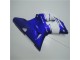 Azul Branco Abs Motocicleta Plásticos Yamaha R1 2002-2003 Azul Branco Abs Motocicleta Plásticos Yamaha R1 2002-2003