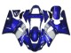 Azul Branco Abs Motocicleta Plásticos Yamaha R1 2002-2003 Azul Branco Abs Motocicleta Plásticos Yamaha R1 2002-2003