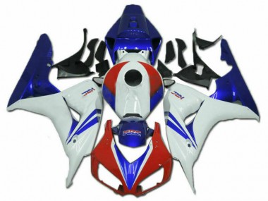 Azul Branco Carenagem Moto Honda CBR 1000RR 2006-2007