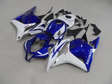 Azul Branco Carenagem Moto Honda CBR 600RR 2009-2012