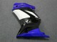 Azul Branco Preto Ninja Abs Moto Plástico Kawasaki EX250 2008-2012 Azul Branco Preto Ninja Abs Moto Plástico Kawasaki EX250 2008-2012