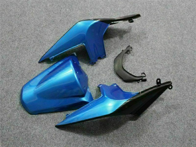 Azul Branco Preto Ninja Abs Moto Plásticos Kawasaki EX250 2008-2012 Azul Branco Preto Ninja Abs Moto Plásticos Kawasaki EX250 2008-2012