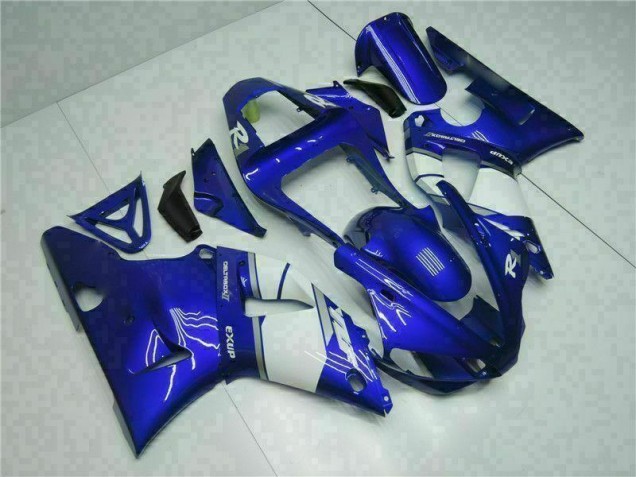 Azul Carenagem Moto & Plástico Moto Yamaha R1 2000-2001 Azul Carenagem Moto & Plástico Moto Yamaha R1 2000-2001