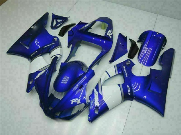 Azul Carenagem Moto & Plástico Moto Yamaha R1 2000-2001 Azul Carenagem Moto & Plástico Moto Yamaha R1 2000-2001