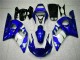 Azul Carroçaria Moto Yamaha R6 1998-2002