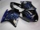 Azul Chama Carenagem Moto Honda CBR 1100 XX 1996-2007