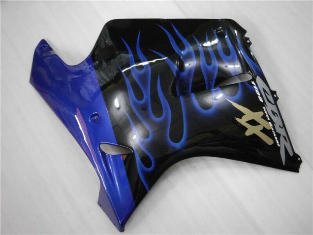 Azul Chama Carenagem Moto Honda CBR 1100 XX 1996-2007
