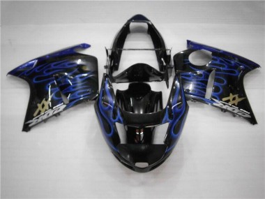 Azul Chama Carenagem Moto Honda CBR 1100 XX 1996-2007