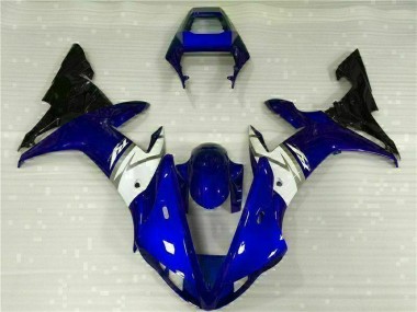 Azul Kits Completo Carenagem Moto Yamaha R1 2002-2003