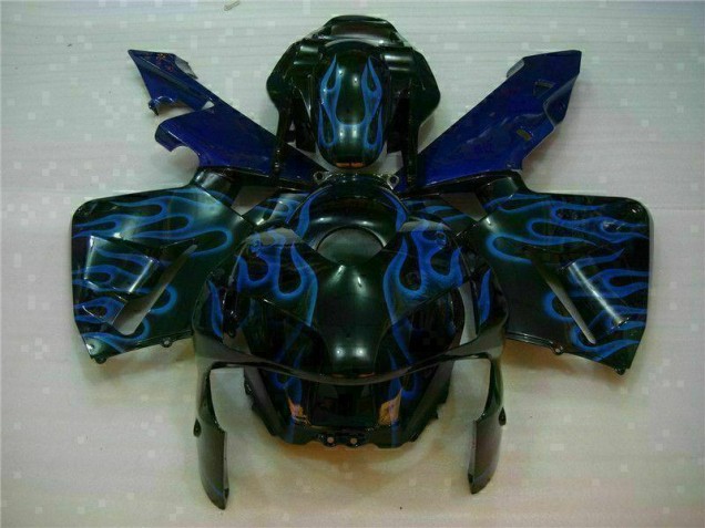 Azul Moto Plásticos Honda CBR 600RR 2003-2004 Azul Moto Plásticos Honda CBR 600RR 2003-2004