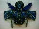 Azul Moto Plásticos Honda CBR 600RR 2003-2004 Azul Moto Plásticos Honda CBR 600RR 2003-2004