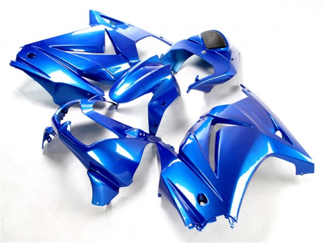 Azul Moto Plásticos Kawasaki EX250 2008-2012 Azul Moto Plásticos Kawasaki EX250 2008-2012