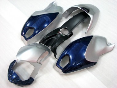 Azul Prata Carenagem Moto Ducati Monster 696 2008-2012