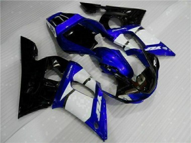 Azul Preto Abs Kits Carenagem Moto Yamaha R6 1998-2002