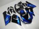 Azul Preto Abs Kits Completos Carenagem Moto Kawasaki ZX6R 2005-2006 Azul Preto Abs Kits Completos Carenagem Moto Kawasaki ZX6R 2005-2006