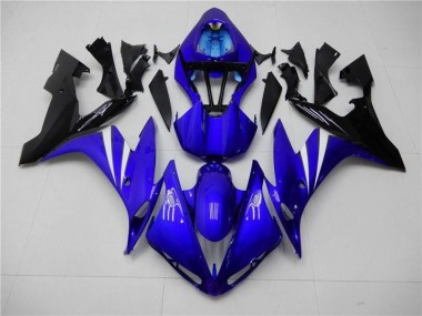 Azul Preto Kit Carenagem Moto Yamaha R1 2004-2006