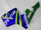 Azul Verde Movistar Castrol Carenagem Moto Honda CBR 600RR 2003-2004 Azul Verde Movistar Castrol Carenagem Moto Honda CBR 600RR 2003-2004