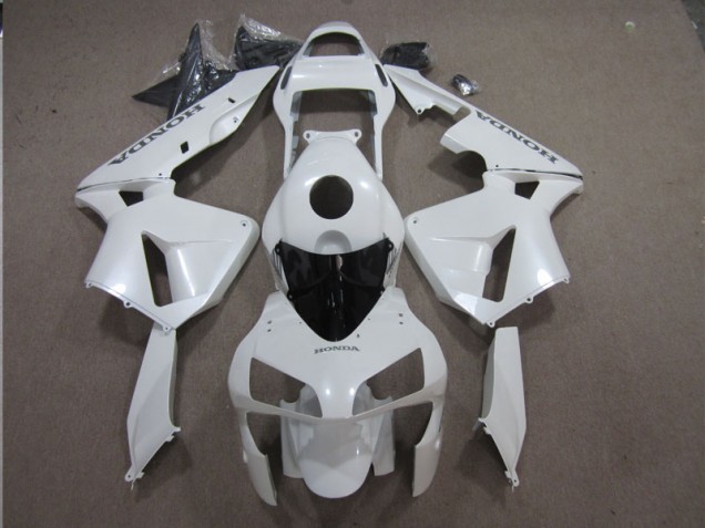 Branco Abs Kits Completos Carenagem Moto Honda CBR 600RR 2003-2004 Branco Abs Kits Completos Carenagem Moto Honda CBR 600RR 2003-2004