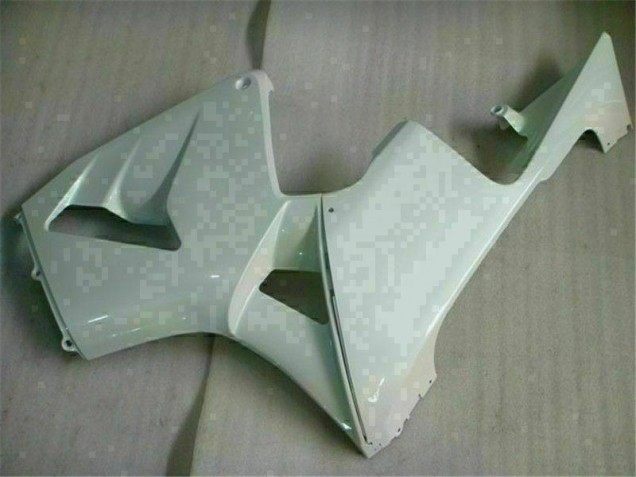 Branco Abs Moto Plástico Honda CBR 600RR 2003-2004 Branco Abs Moto Plástico Honda CBR 600RR 2003-2004