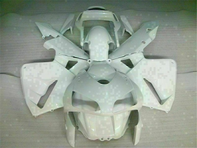 Branco Abs Moto Plástico Honda CBR 600RR 2003-2004 Branco Abs Moto Plástico Honda CBR 600RR 2003-2004