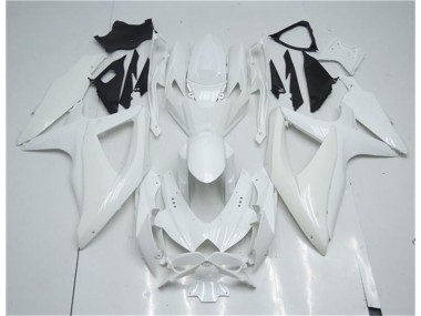 Branco Abs Moto Plásticos Suzuki GSXR 600 / 750 K8 2008-2010