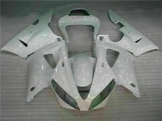 Branco Abs Moto Plásticos Yamaha R1 2000-2001 Branco Abs Moto Plásticos Yamaha R1 2000-2001