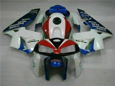 Branco Azul Carroçaria Moto Honda CBR 600RR 2005-2006