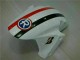 Branco Azul R 2 Carenagem Moto Honda CBR 600RR 2003-2004 Branco Azul R 2 Carenagem Moto Honda CBR 600RR 2003-2004