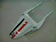 Branco Azul R 2 Carenagem Moto Honda CBR 600RR 2003-2004 Branco Azul R 2 Carenagem Moto Honda CBR 600RR 2003-2004