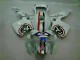 Branco Azul R 2 Carenagem Moto Honda CBR 600RR 2003-2004 Branco Azul R 2 Carenagem Moto Honda CBR 600RR 2003-2004