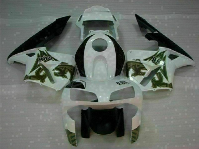 Branco Carenagem & Plástico Moto Honda CBR 600RR 2003-2004 Branco Carenagem & Plástico Moto Honda CBR 600RR 2003-2004
