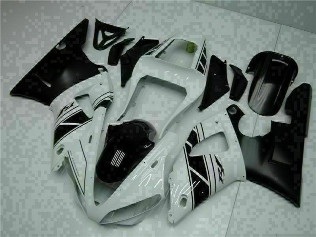 Branco Carenagem & Plástico Moto Yamaha R1 2000-2001 Branco Carenagem & Plástico Moto Yamaha R1 2000-2001