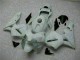 Branco Kit Carenagem Moto Honda CBR 600RR 2003-2004 Branco Kit Carenagem Moto Honda CBR 600RR 2003-2004