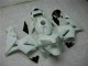 Branco Kit Carenagem Moto Honda CBR 600RR 2003-2004 Branco Kit Carenagem Moto Honda CBR 600RR 2003-2004