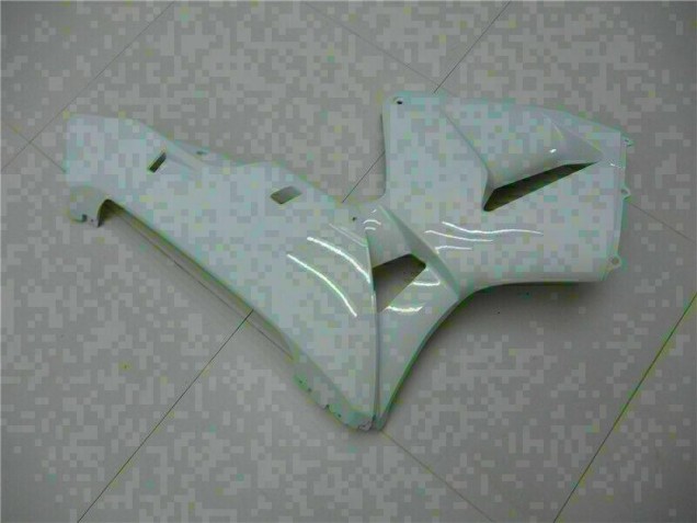 Branco Kit Carenagem Moto Honda CBR 600RR 2003-2004 Branco Kit Carenagem Moto Honda CBR 600RR 2003-2004